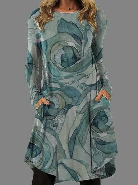 Alona® | Elegante vestido boho de manga larga