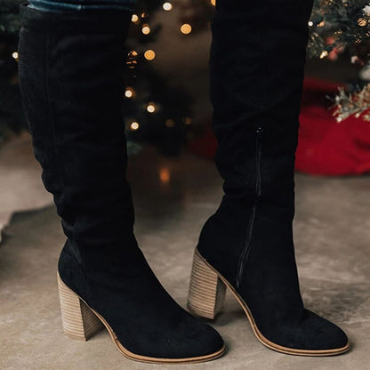 Freya® | Elegantes botas de tacón alto