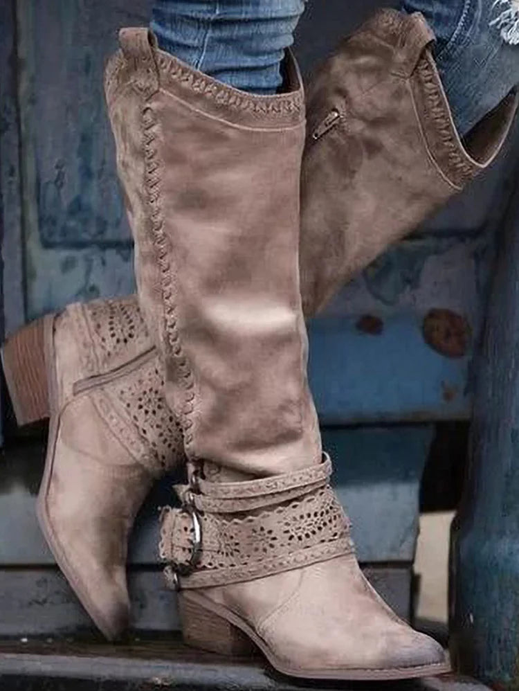 Annie® | Botas de cuero vintage