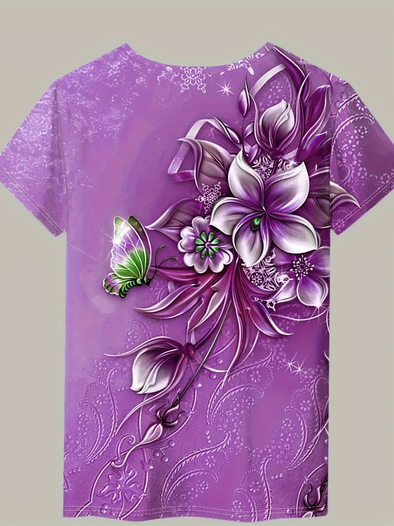 Carlisa® |Camiseta con estampado floral