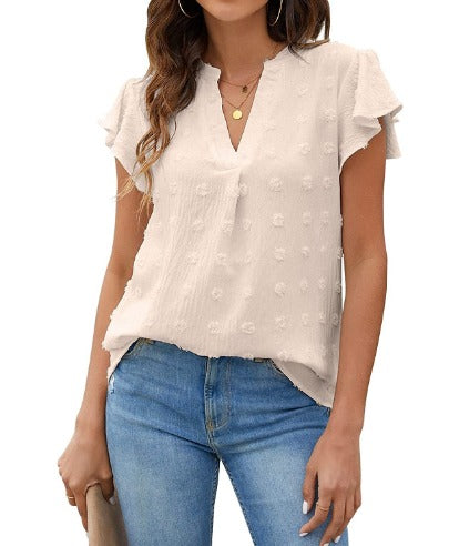 Rosalyn® | Blusa con patchwork y volantes