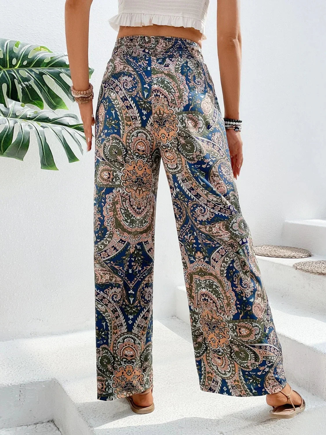 Lauren® | Pantalones anchos estampados