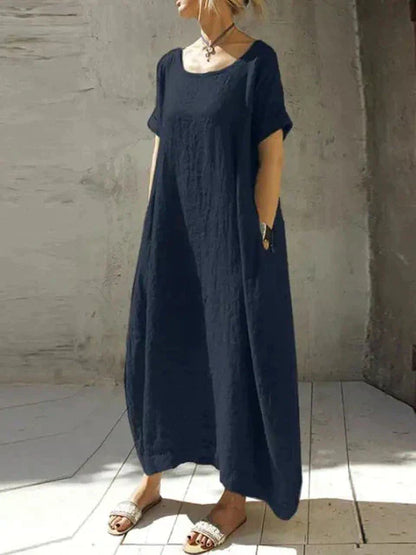 Winona® | Vestido oversize de algodón y lino