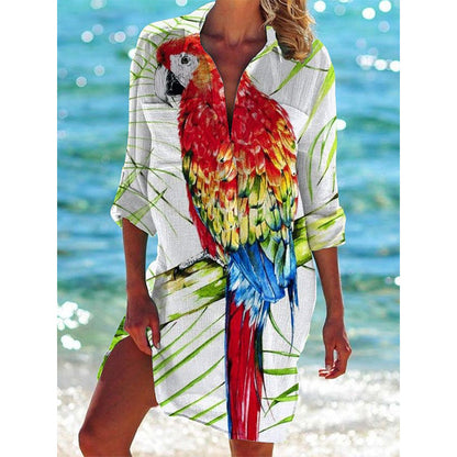 Love® | Vestido floral Hawaii Beach