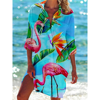 Love® | Vestido floral Hawaii Beach