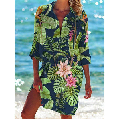 Love® | Vestido floral Hawaii Beach