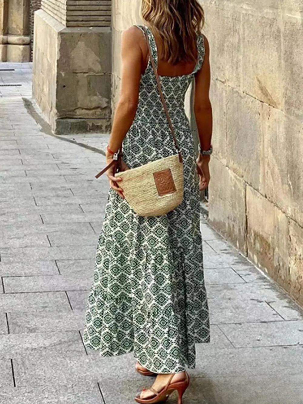 Lucia® | Maxi vestido con estampado bohemio