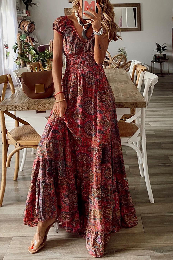 Stella® | Endless Love Story Paisley Maxi Dress