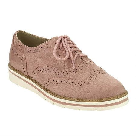 Lucille® | Cordones Perforado Oxfords Zapatos Plus Size Casual Shoes