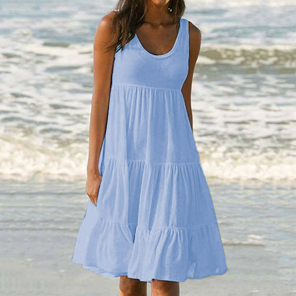 Thea® | Vestido de verano sin mangas