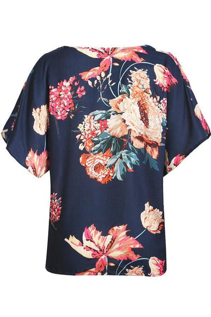 Alice® | Camiseta con cuello en V y estampado floral