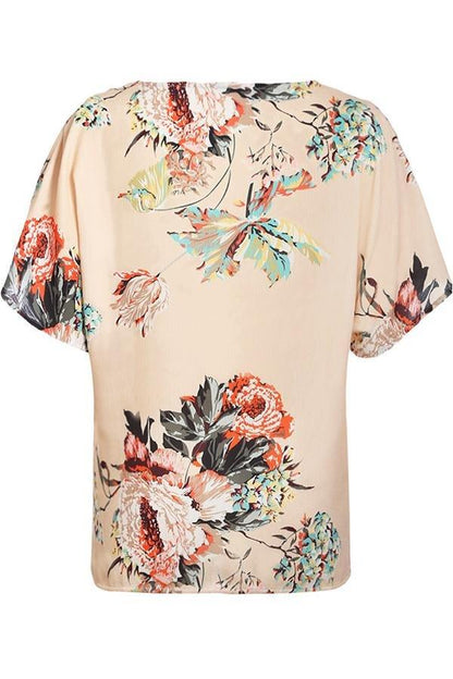 Alice® | Camiseta con cuello en V y estampado floral